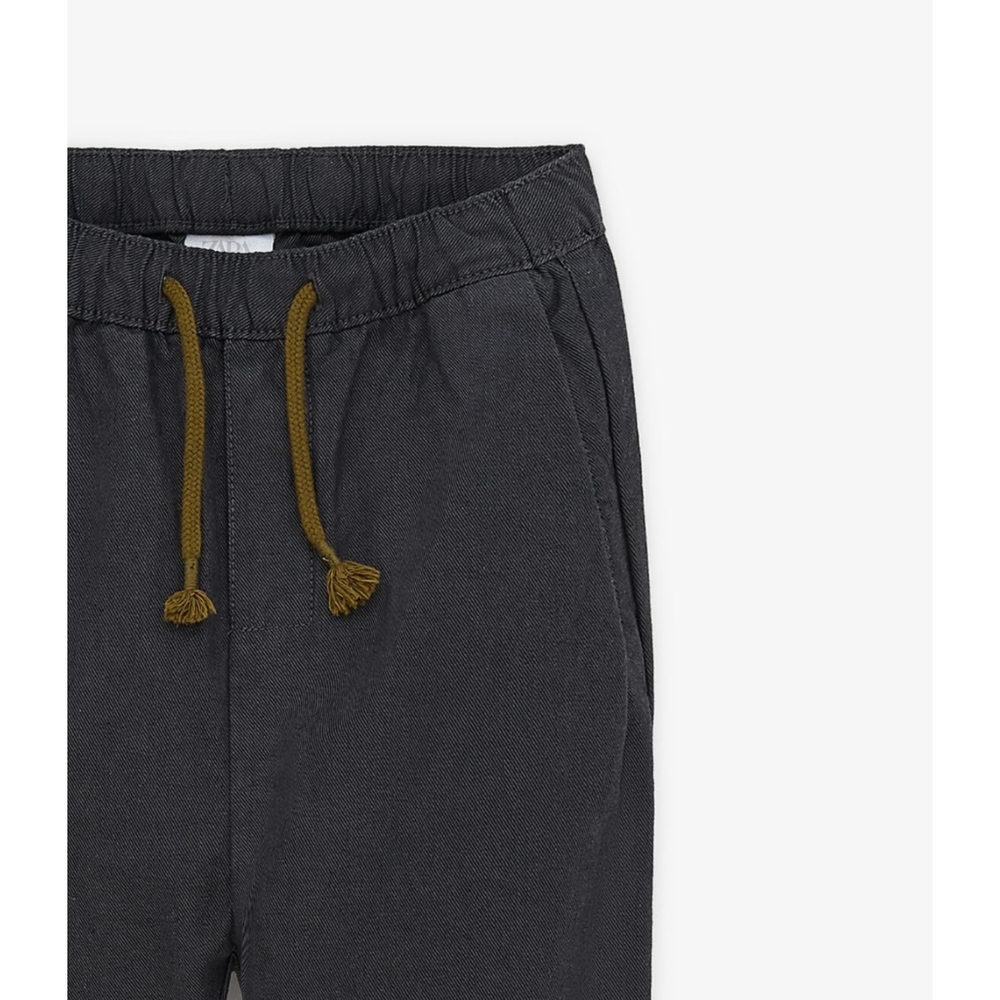 ZARA Low Rise Elastic Waistband Jogger Pants Boy's Size 11-12 Years - Picture 2 of 9